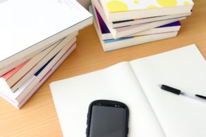 Private Japanese student notebook