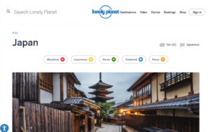 lonely planet web